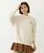 COOPER LOGO WIDE CREW SWEAT TOP