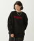 STENCIL LOGO WIDE CREW SWEAT TOP