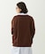 STENCIL LOGO WIDE CREW SWEAT TOP