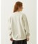 STENCIL LOGO WIDE CREW SWEAT TOP