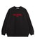 STENCIL LOGO WIDE CREW SWEAT TOP