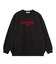 STENCIL LOGO WIDE CREW SWEAT TOP