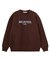 STENCIL LOGO WIDE CREW SWEAT TOP