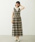 APRON TIERED DRESS