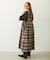 APRON TIERED DRESS
