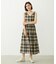 APRON TIERED DRESS