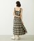 APRON TIERED DRESS