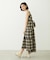 APRON TIERED DRESS