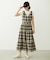 APRON TIERED DRESS