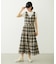APRON TIERED DRESS