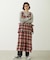APRON TIERED DRESS
