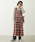 APRON TIERED DRESS