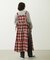 APRON TIERED DRESS