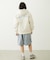 LOGO EMBROIDERED CORDUROY HOODED JACKET