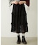 LACE FRILL DIRNDL SKIRT