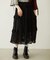 LACE FRILL DIRNDL SKIRT