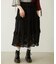 LACE FRILL DIRNDL SKIRT