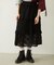 LACE FRILL DIRNDL SKIRT