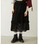 LACE FRILL DIRNDL SKIRT