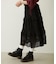 LACE FRILL DIRNDL SKIRT