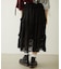 LACE FRILL DIRNDL SKIRT