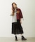 LACE FRILL DIRNDL SKIRT