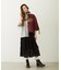 LACE FRILL DIRNDL SKIRT