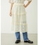 LACE FRILL DIRNDL SKIRT
