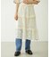 LACE FRILL DIRNDL SKIRT