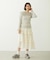 LACE FRILL DIRNDL SKIRT