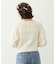 CHERRY OPEN KNIT CARDIGAN