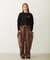CHERRY OPEN KNIT CARDIGAN