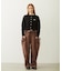 CHERRY OPEN KNIT CARDIGAN
