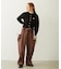 CHERRY OPEN KNIT CARDIGAN