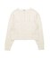 CHERRY OPEN KNIT CARDIGAN