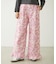 FRILL HEM CAMO PANTS