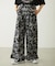 FRILL HEM CAMO PANTS