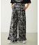 FRILL HEM CAMO PANTS
