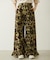 FRILL HEM CAMO PANTS