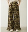 FRILL HEM CAMO PANTS