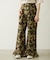 FRILL HEM CAMO PANTS