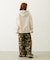 FRILL HEM CAMO PANTS