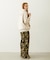 FRILL HEM CAMO PANTS