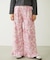 FRILL HEM CAMO PANTS
