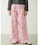 FRILL HEM CAMO PANTS
