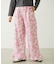 FRILL HEM CAMO PANTS