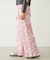 FRILL HEM CAMO PANTS