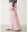 FRILL HEM CAMO PANTS