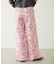 FRILL HEM CAMO PANTS