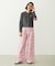FRILL HEM CAMO PANTS